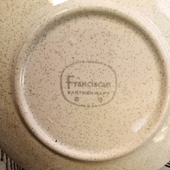 50's Vintage Franciscan Starburst Teacup and Saucer  (Set of 2) - Picture 5 of 5